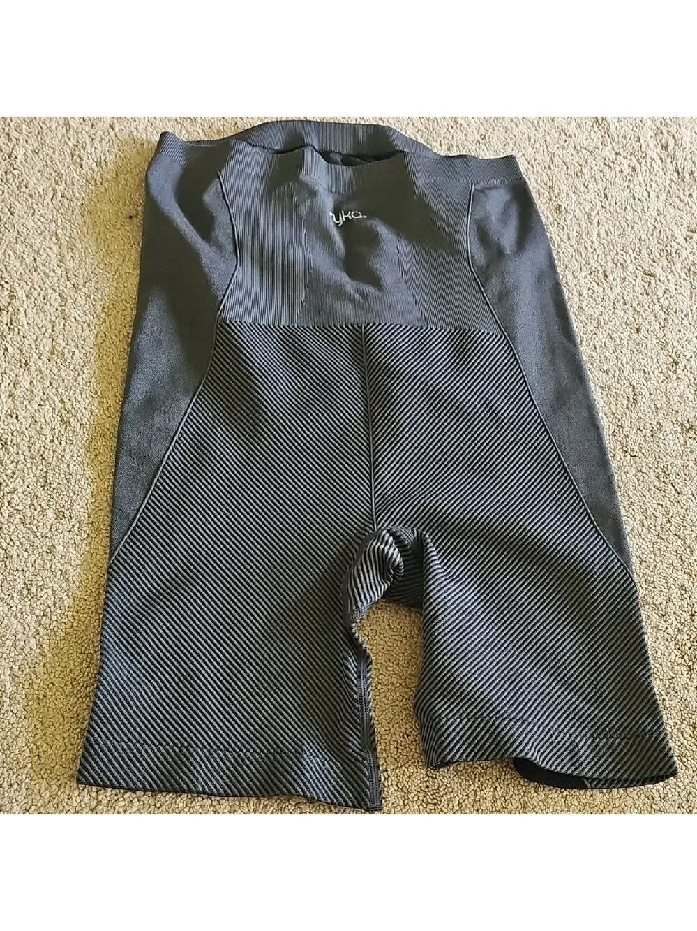Ryka Black and Gray Activewear Shorts